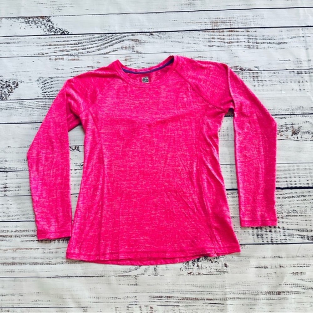 Girls bright pink athletic long sleeve! Size 16
